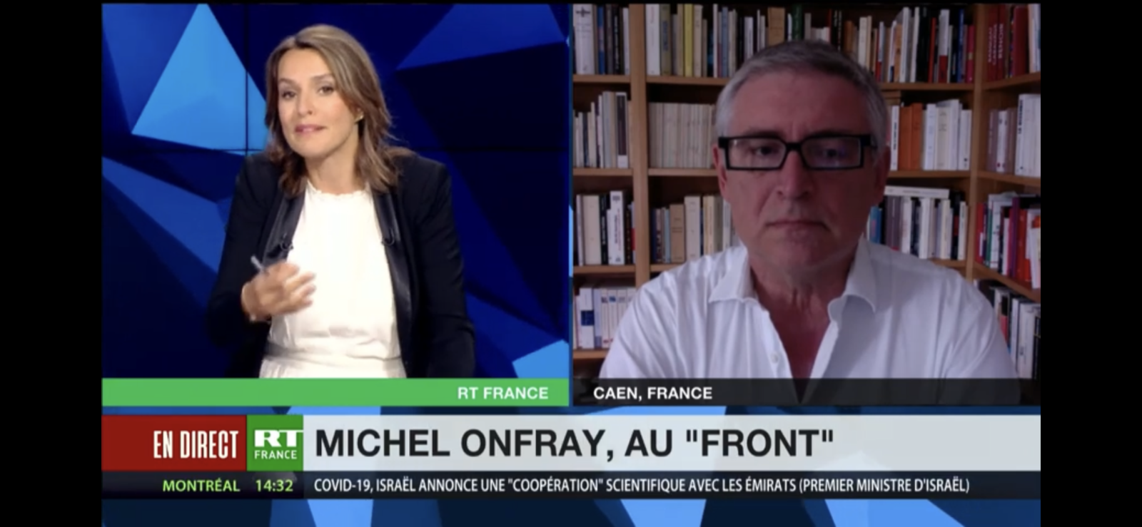 Michel Onfray - L’invité de Stéphanie de Muru (RT France) - 25.06.2020