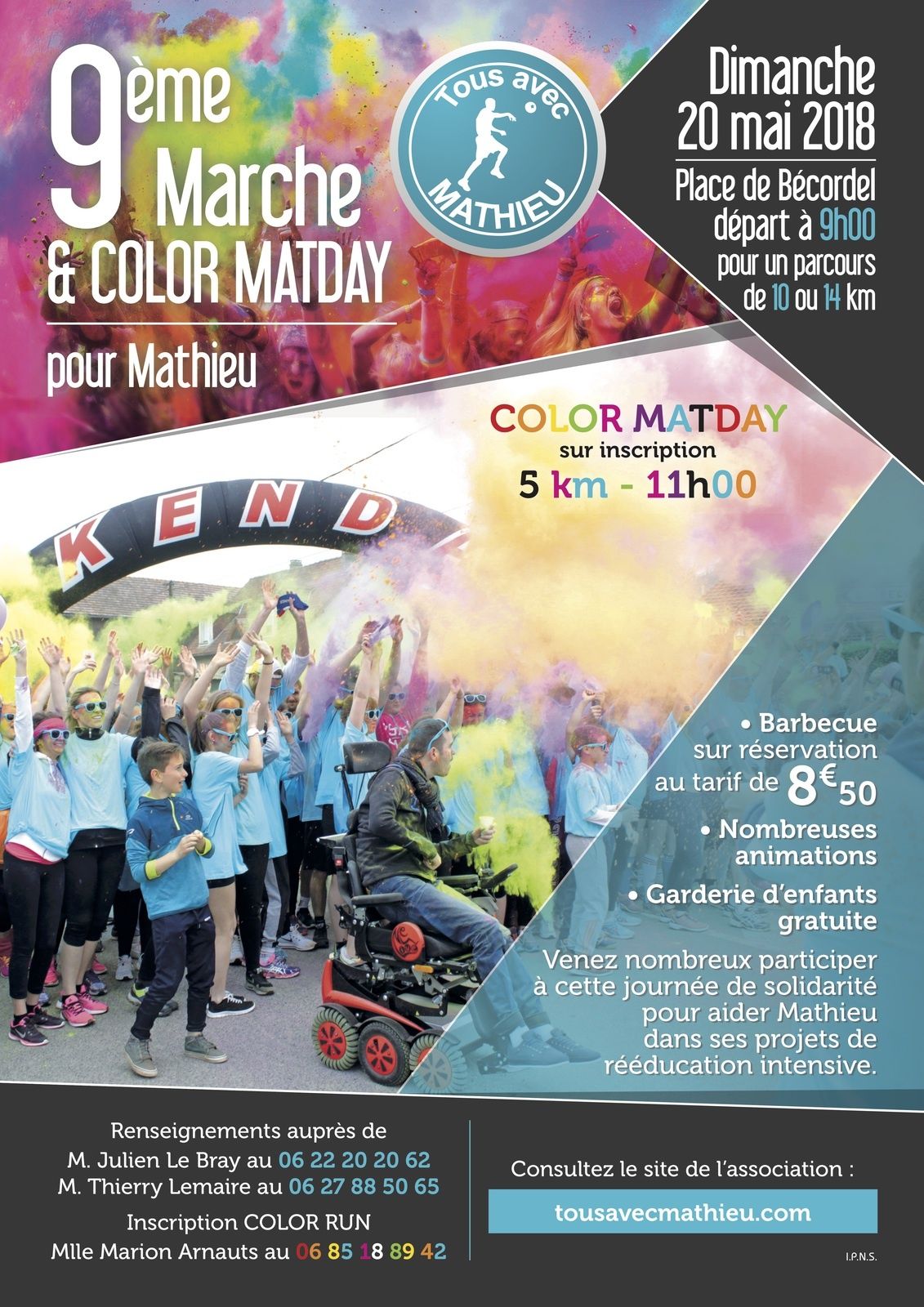 9 Eme Marche Tam Color Matday 18 Tous Avec Mathieu 9 Eme Marche Tam Color Matday 18 Tous Avec Mathieu