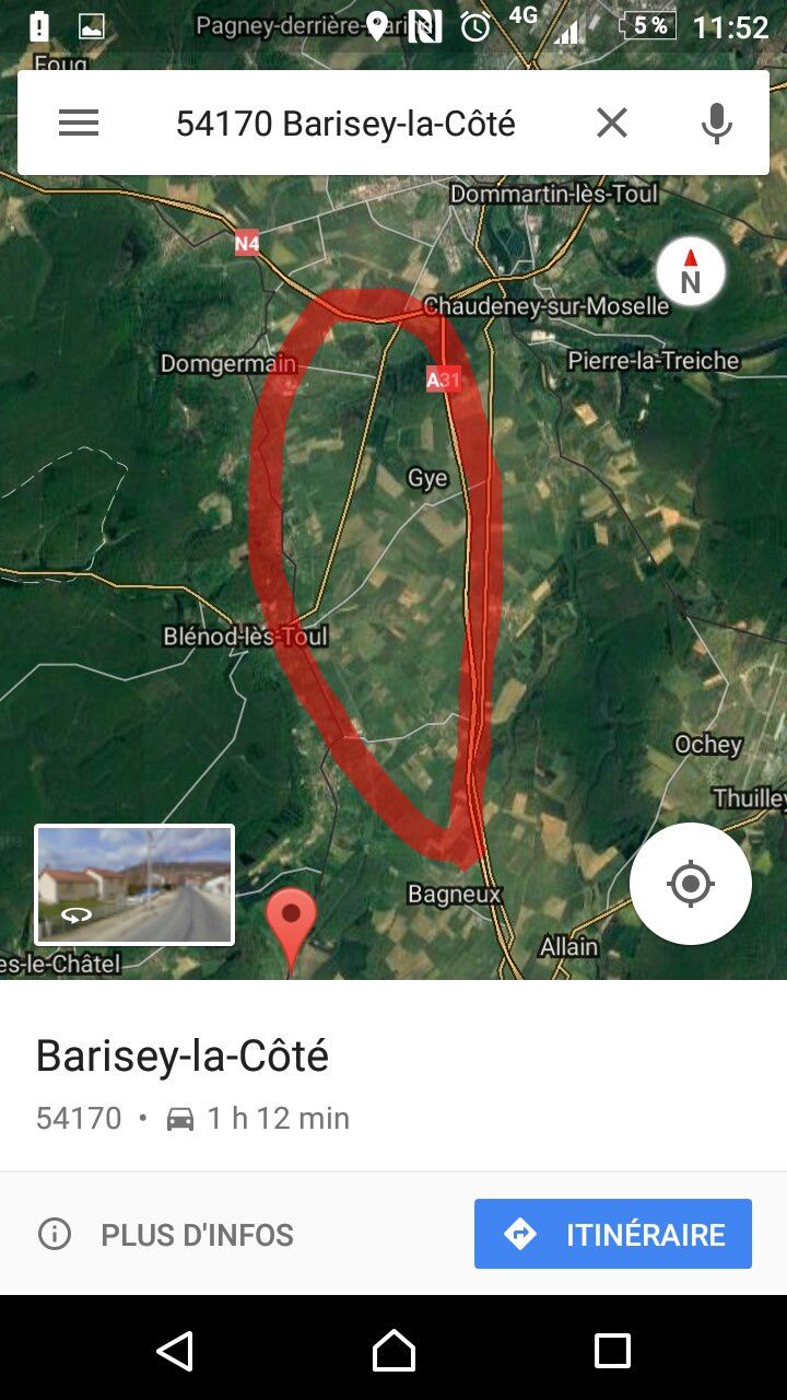 Lumière étrange dans le ciel de Barisey la côte - Meurthe-et-Moselle (54) 2017