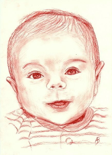 Dessin Bebe Thibault Les Plaisirs De L Aquarelle