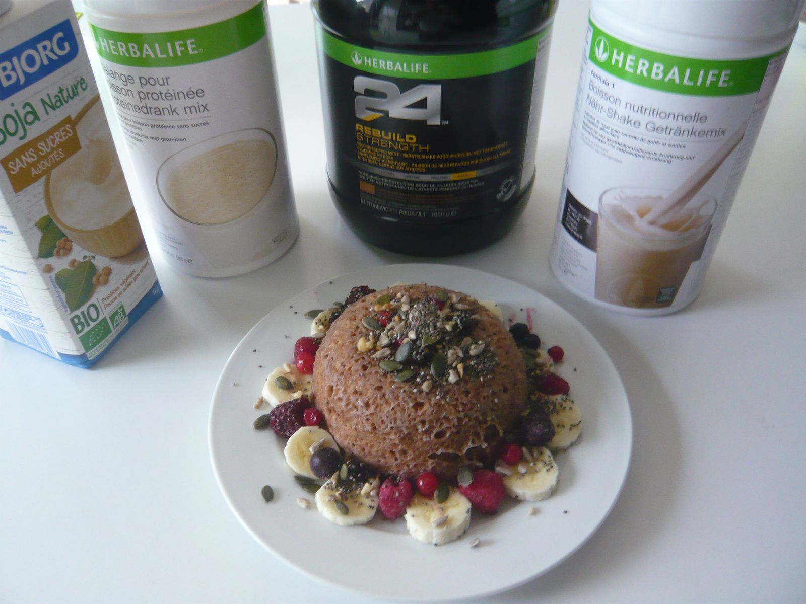 HERBALIFE Bowl Cake (protéines : 47gr - Kcal : 350) - Le blog de Nutri-Coach
