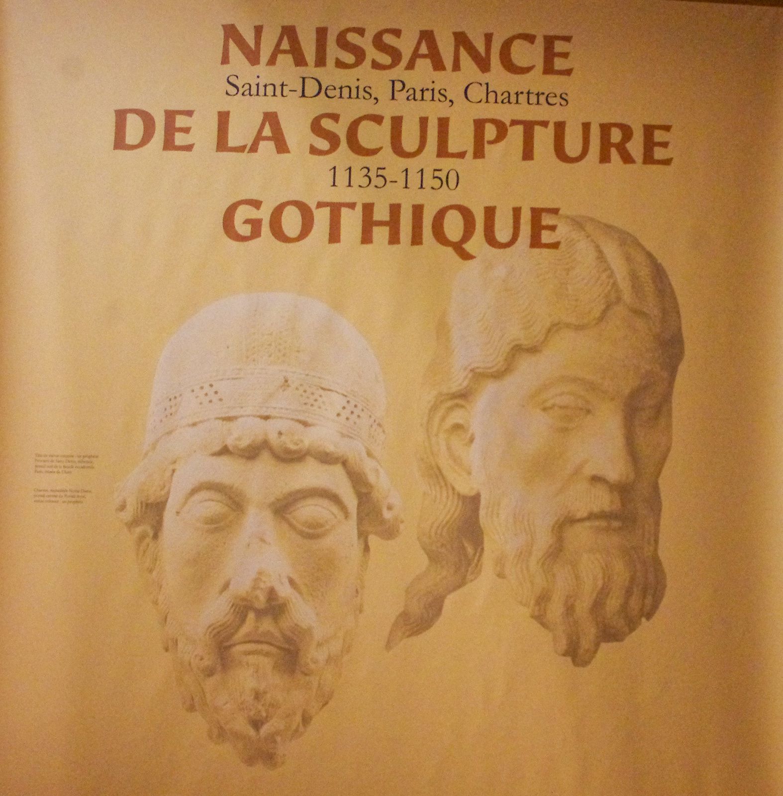 Exposition naissance de la sculpture gothique Saint-Denis, Paris, Chartres  1135 - 1150 au musée Cluny jusqu'au 21 janvier 2019 - Katatsumuri no Yume