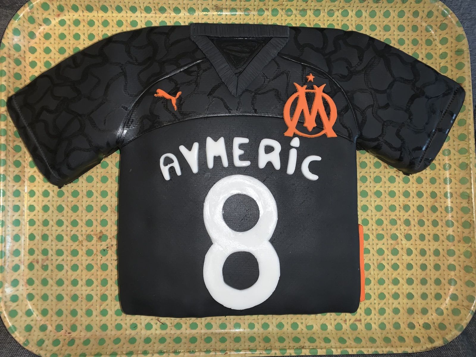 Gateau Maillot De Foot Om Cousine S Cake Delphine Hubert