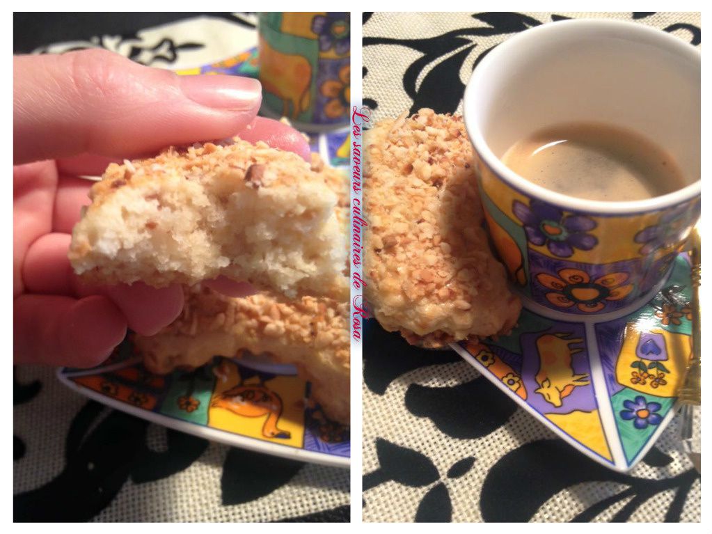 Montécao aux cacahuètes / ghribia ou cacahuètes (mchawak)