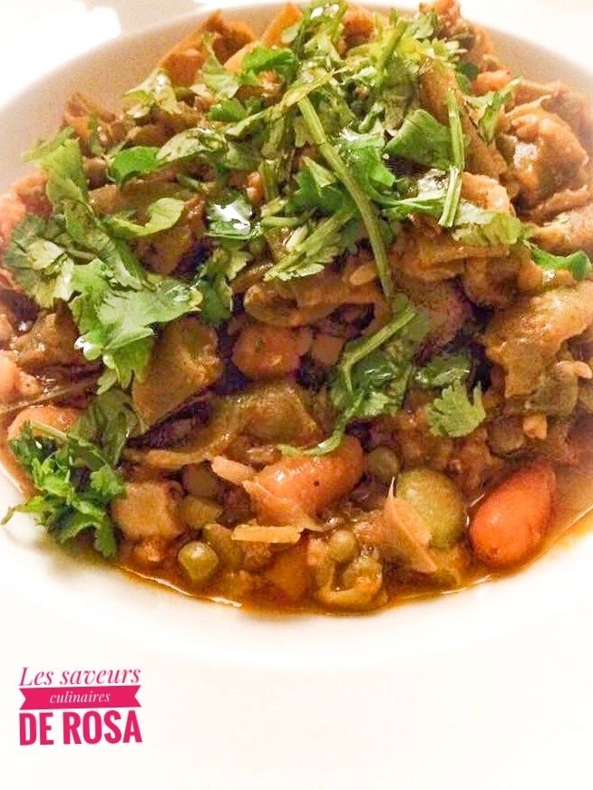 Tbaykha (tbikha) foul (aux fèves) algéroise