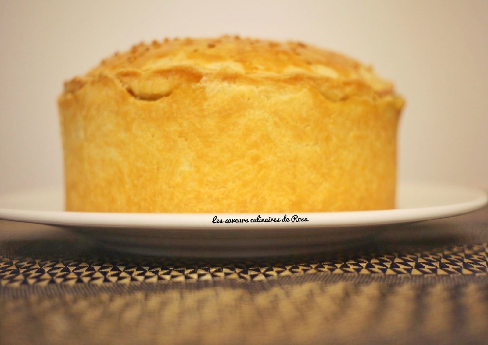 Tourte au poulet et au poireau