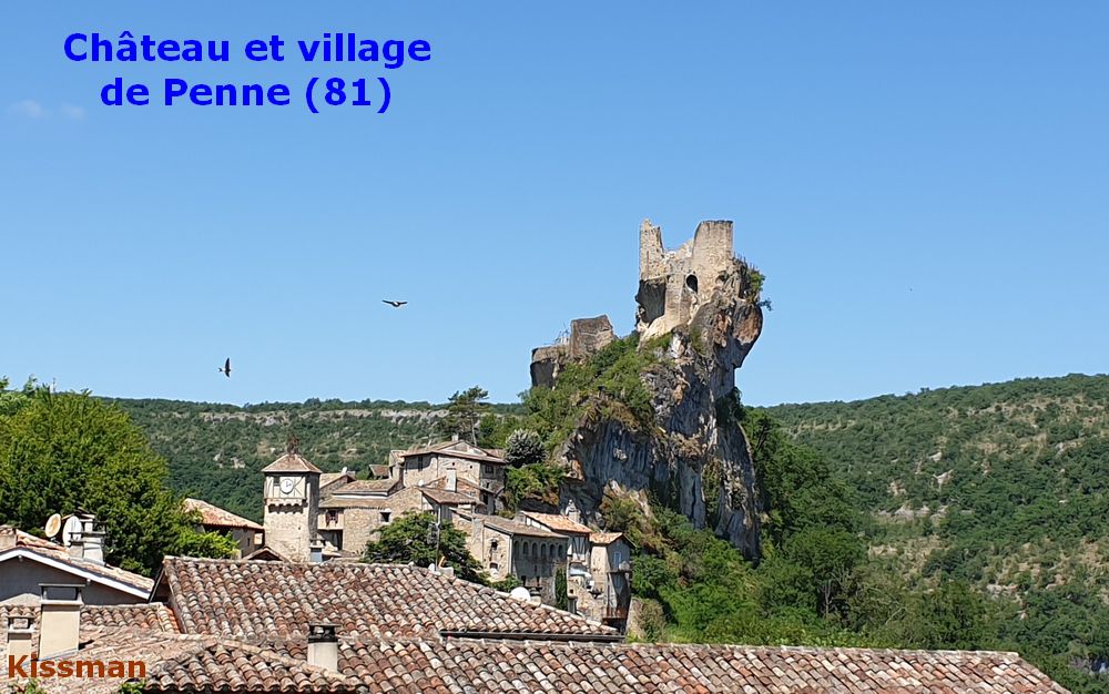 Château de Penne (Tarn) : une visite à faire le long de l'Aveyron