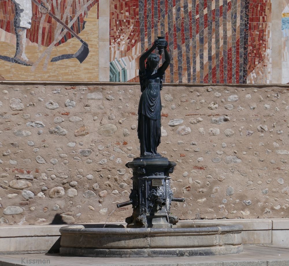 Histoire de Pézilla-la-Rivière (66) : fontaine
