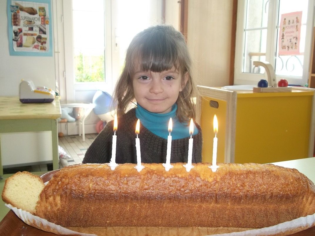 Charlène a eu 5 ans.