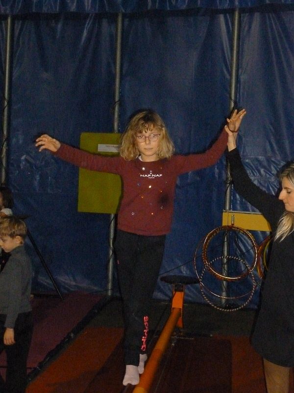Les CP et CE1 à l'école du cirque