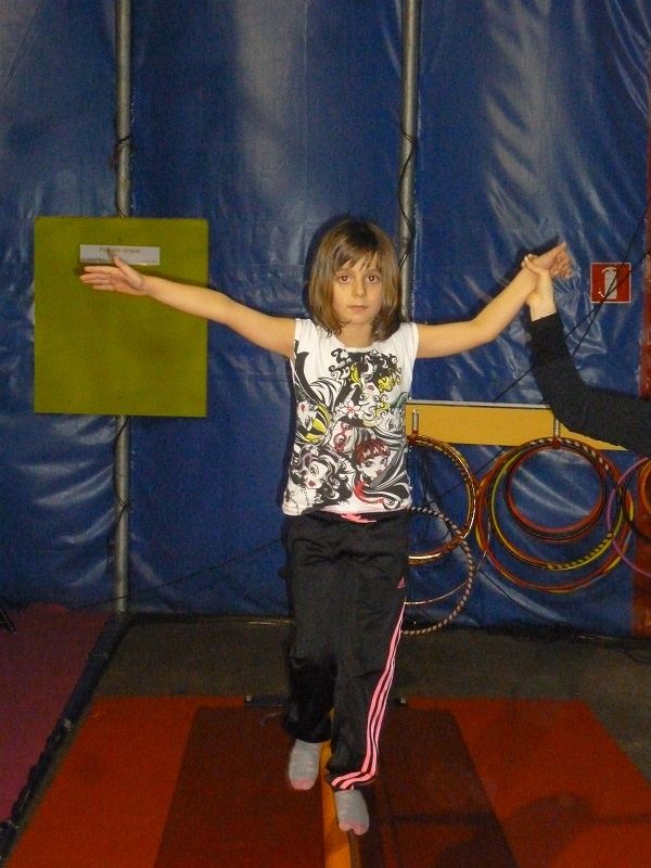 Les CP et CE1 à l'école du cirque