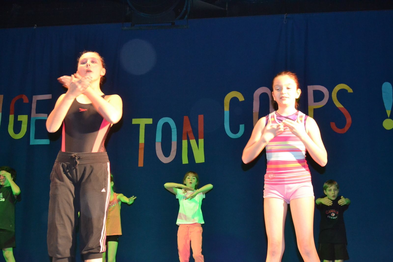 Tous ces sports nous ont rendu "un peu FOU" de ZUMBA!!!!
