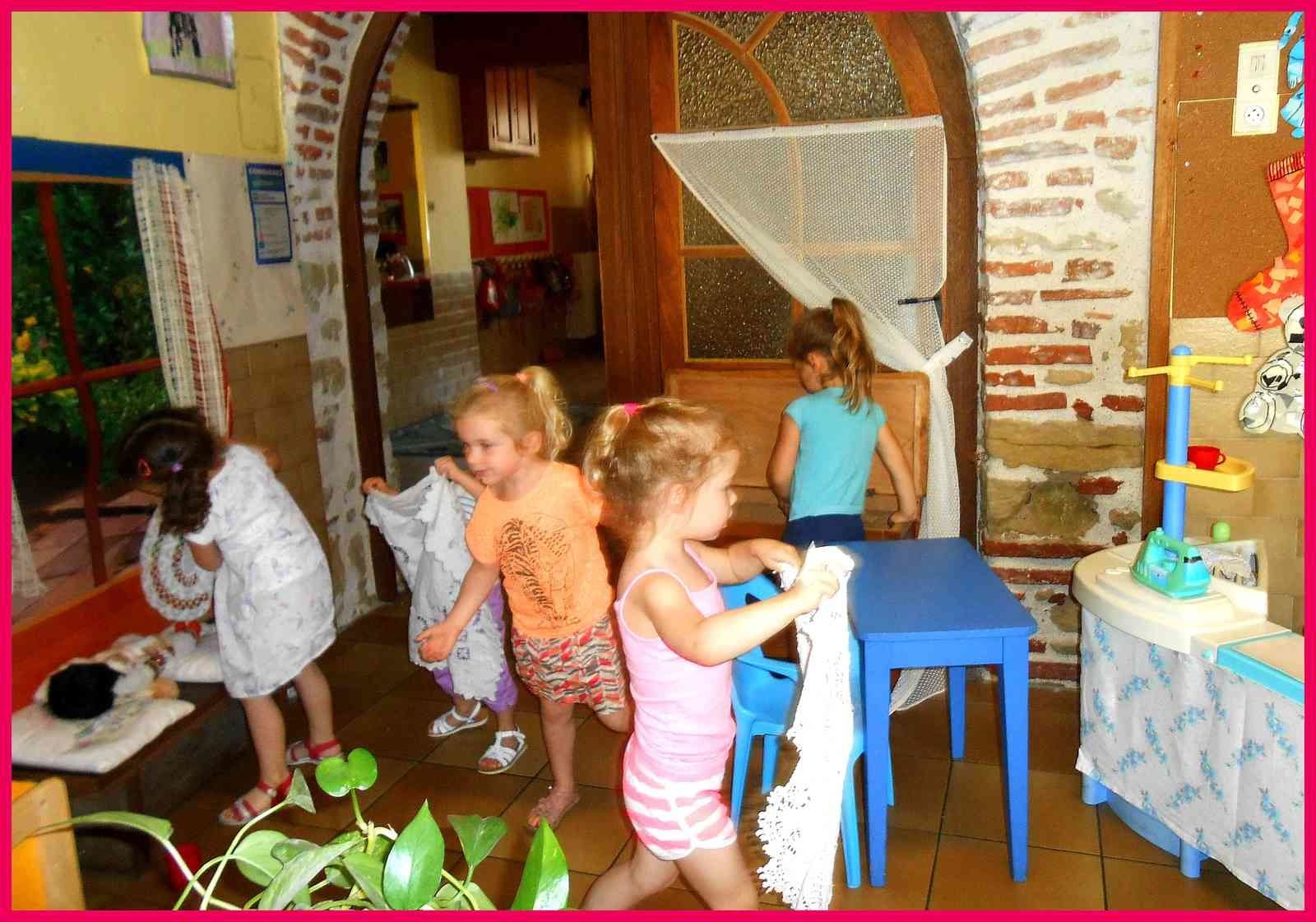 le "coin maison" très animé