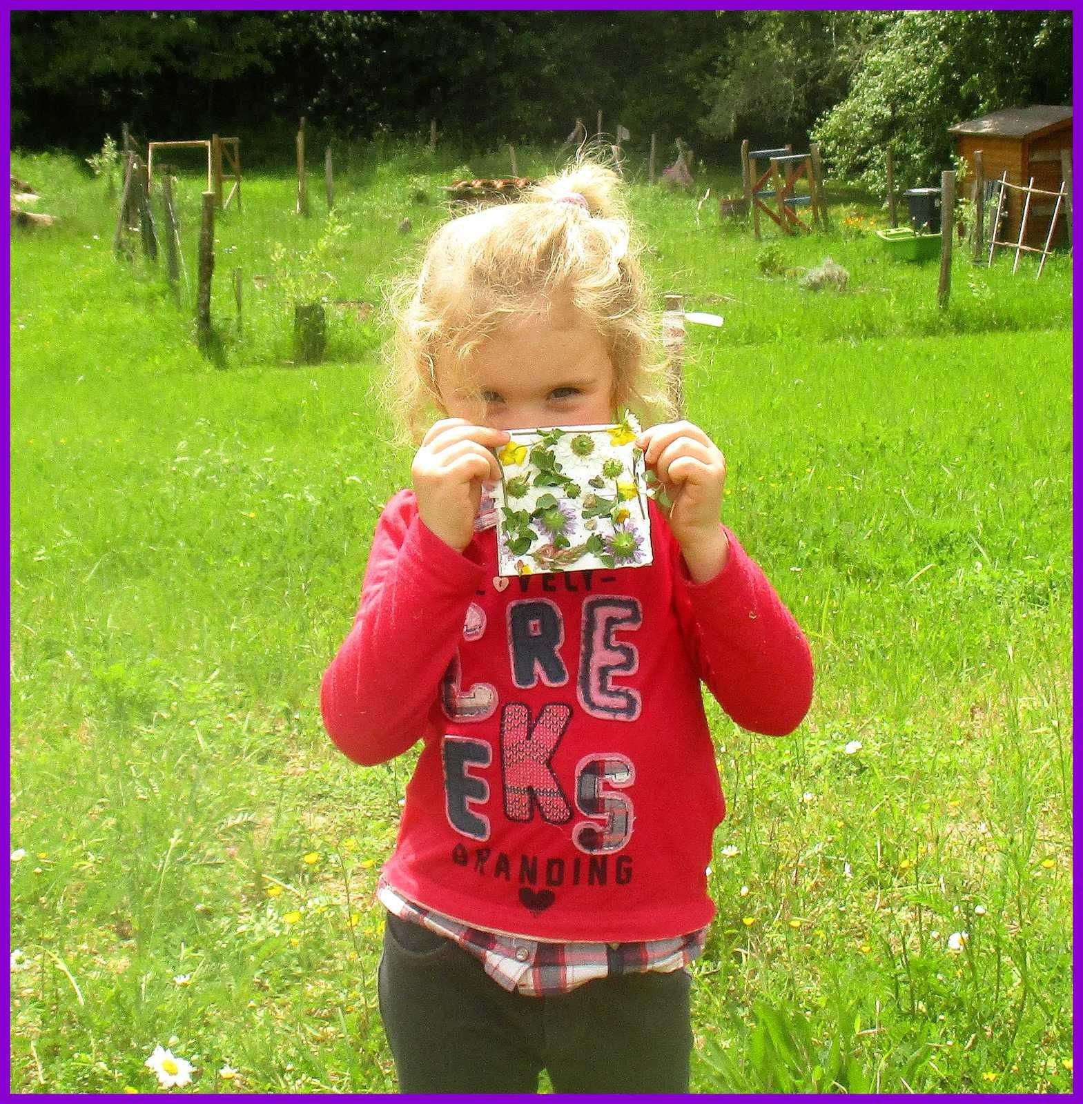 Voici mon cadre de fleurs !