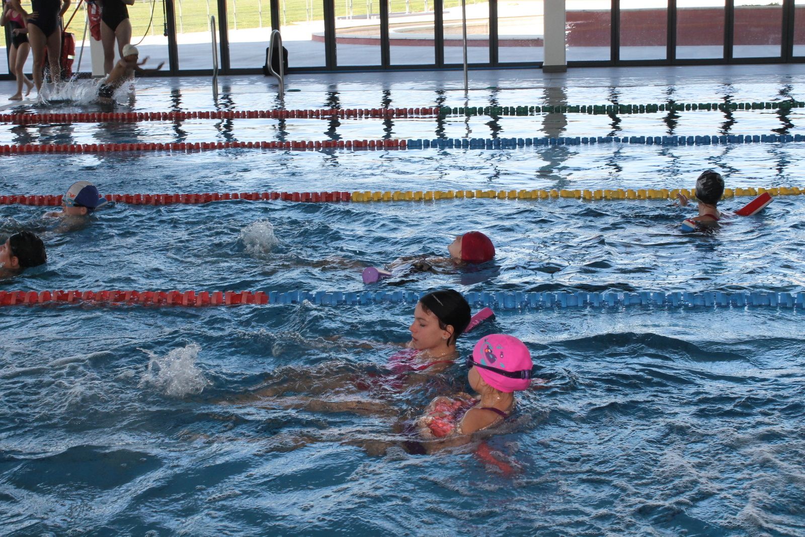 Dernière séance de piscine pour les CE2