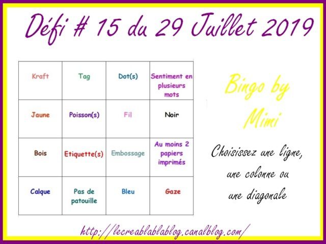 Défi#15 du Créablablablog_Bingo by Mimi
