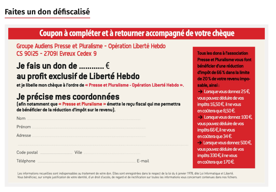 LIBERTE HEBDO: L’horreur, l’indicible, l’écœurement