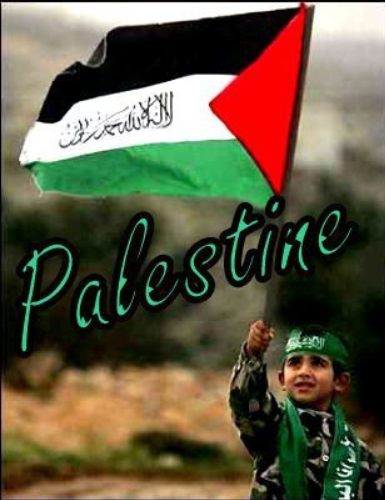 Palestine, on pense à toi,Palestine, tu vaincras!