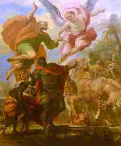 5. Thomas Blanchet (1614-1689) Le Ravissement de saint Philippe, May de 1663 Huile sur toile Arras, Musée des Beaux-Arts Photo : Françoise Baligand