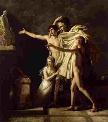 15. Pierre-Narcisse Guérin (1774-1833) L’Offrande à Esculape, 1803 Huile sur toile - 291 x 259 cm Arras, Musée des Beaux-Arts Photo : Domaine public