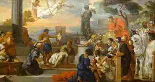 8. Sébastien Bourdon (1616-1671) La Décollation de saint Protais Huile sur toile - 365 x 680 cm Arras, Musée des Beaux-Arts Photo : Domaine public