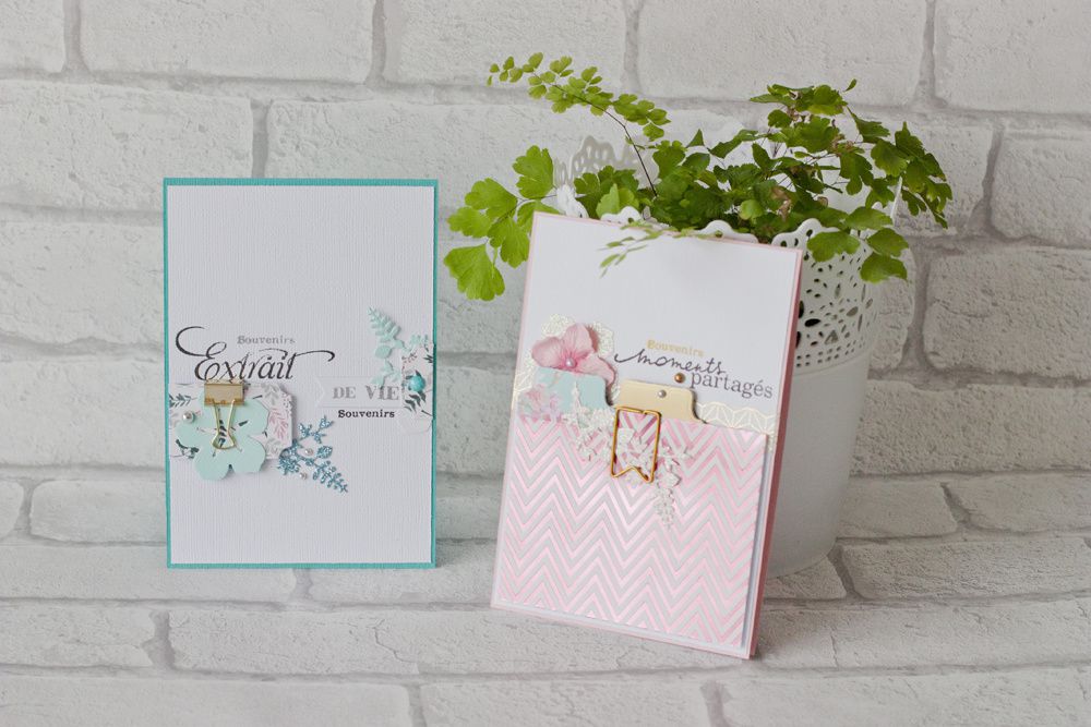 Petites Cartes Pour Dire Au Revoir L Atelier D Angele Diy Scrap Et Idees Creatives