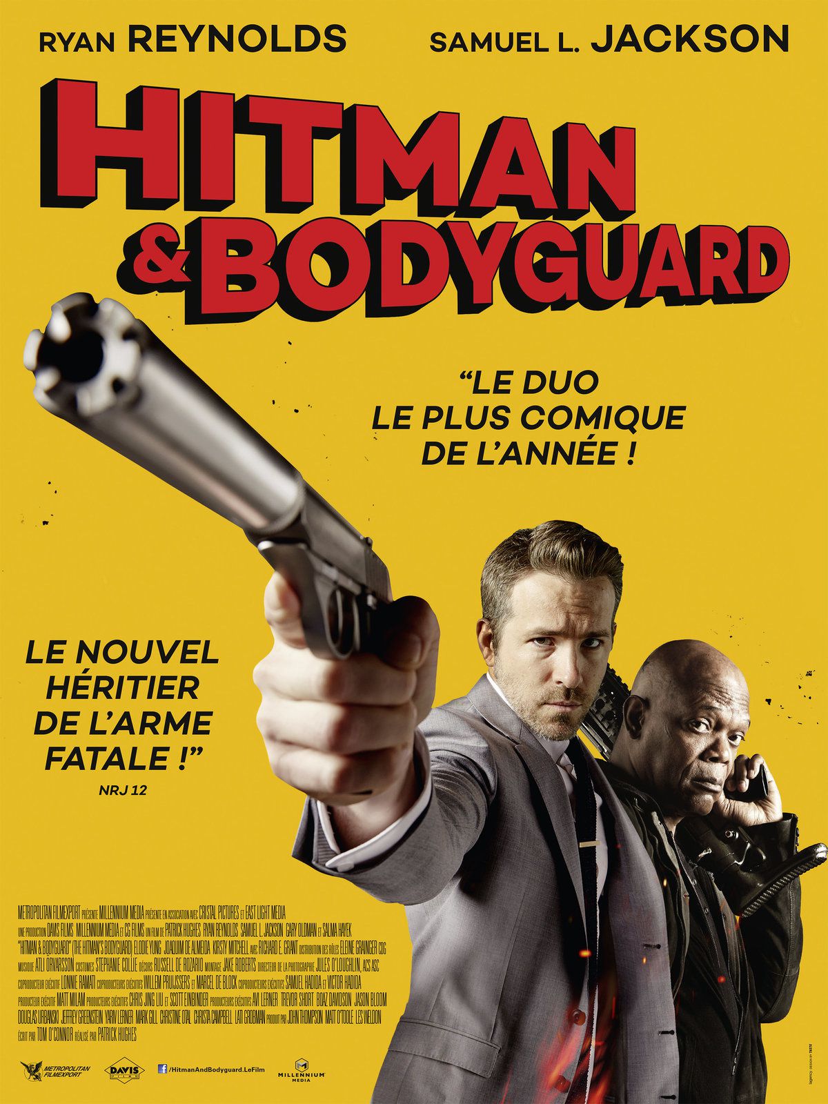 HITMAN AND BODYGUARD avec Ryan Reynolds et Samuel L. Jackson – La bande-annonce explosive ! Le 23 août 2017 au cinéma