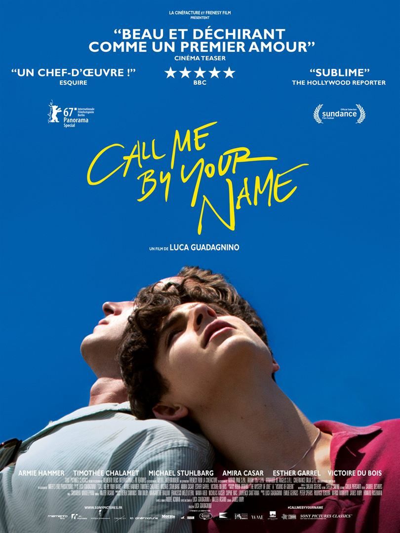 Call Me By Your Name (BANDE-ANNONCE) avec Armie Hammer, Timothée Chalamet - Le 28 février 2018 au cinéma