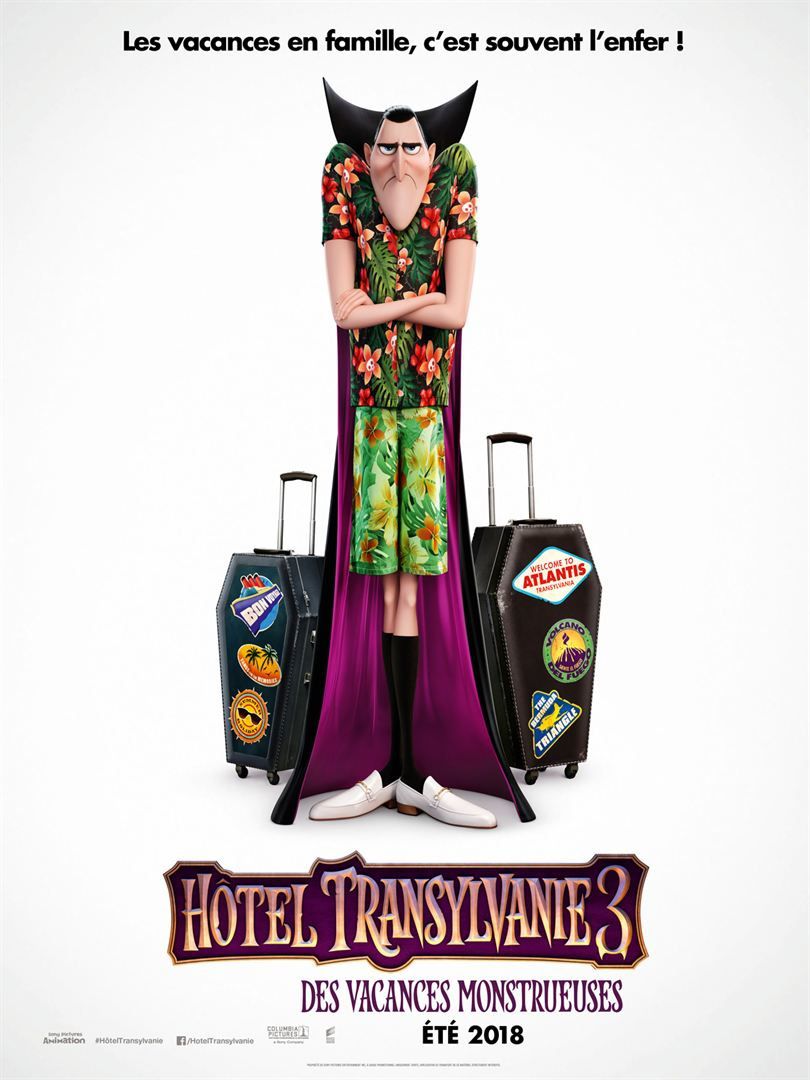 Hôtel Transylvanie 3 : Des vacances monstrueuses (LA BANDE-ANNONCE) Le 25 juillet 2018 au cinéma 
