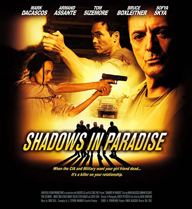 Shadows in Paradise (2010) avec Mark Dacascos, Armand Assante, Tom Sizemore (COMMANDO DE L'OMBRE)