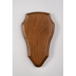 Écusson pour trophée de chasse, massacre version C, fabrication UBM en Côte d'Or