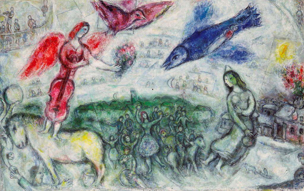 Les gens du voyage - Chagall