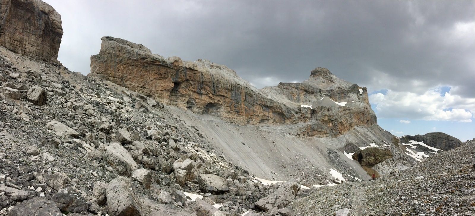 Les vires de la Escuzana et des Fleurs