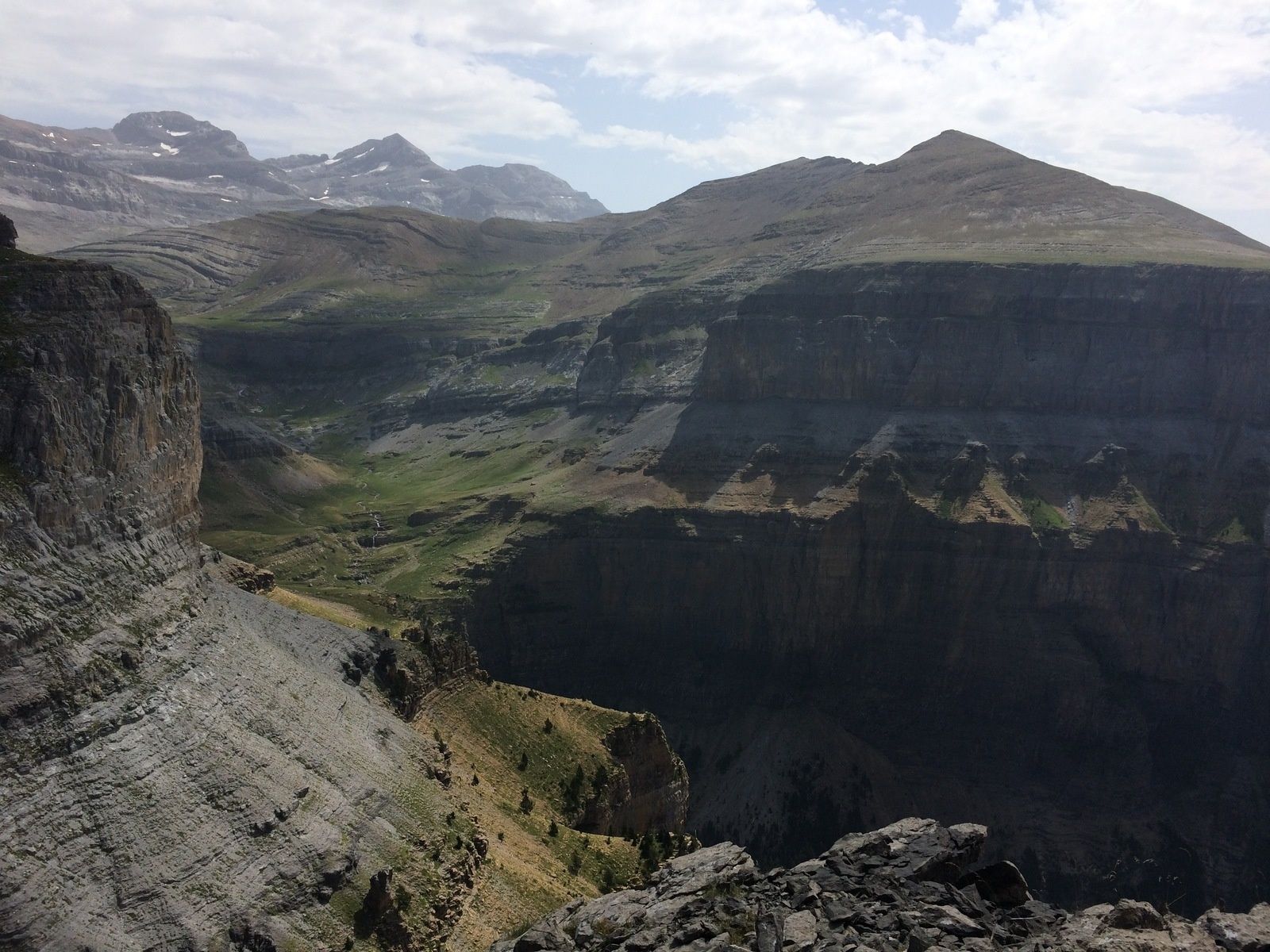 Les vires de la Escuzana et des Fleurs