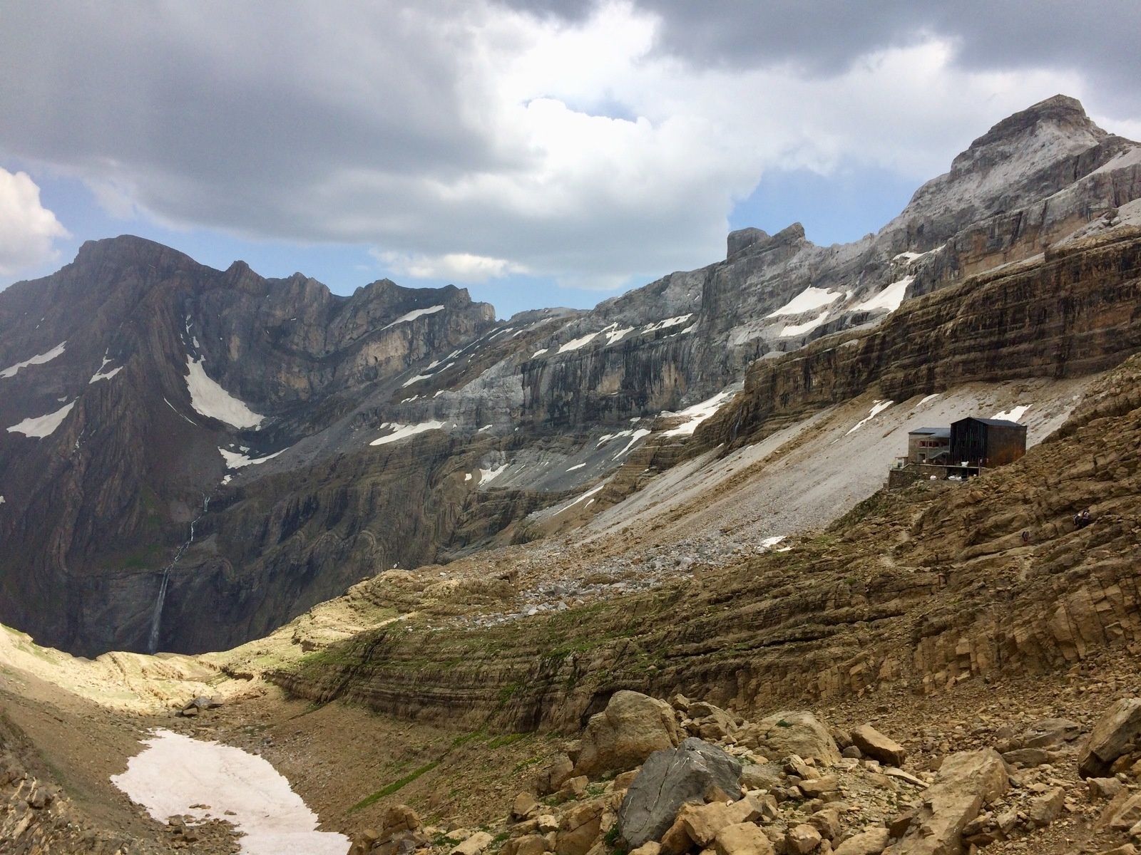 Les vires de la Escuzana et des Fleurs