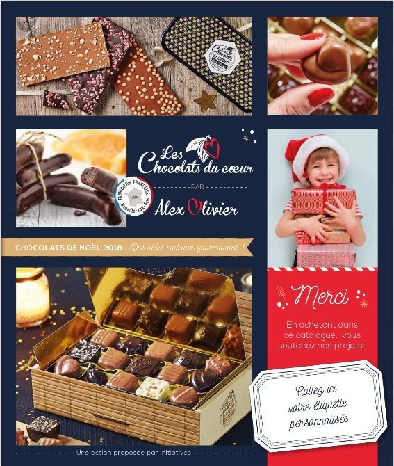 vente de chocolats de Noël 2018 pour Coralie et Océane