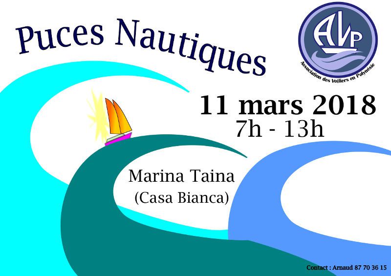 Puces Nautiques, 11 mars 2018, Marina Taina