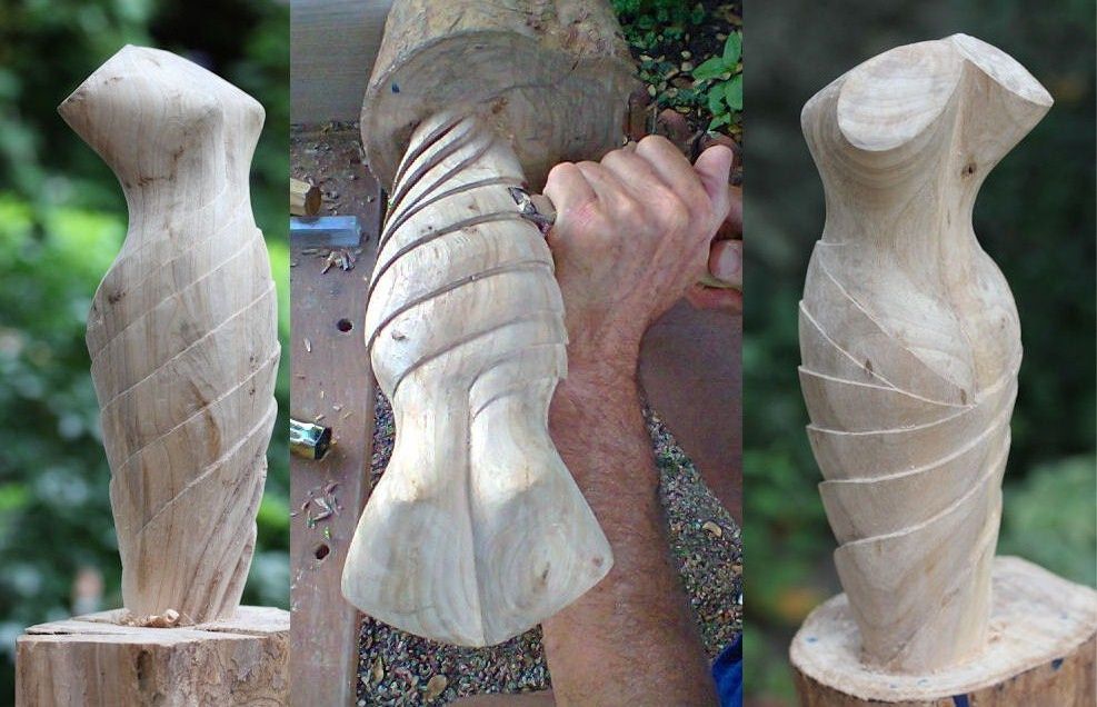 un beau buste stylisé ..... à suivre !!!