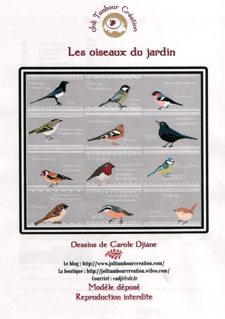 Voici Ma Nouvelle Broderie Pour 2018