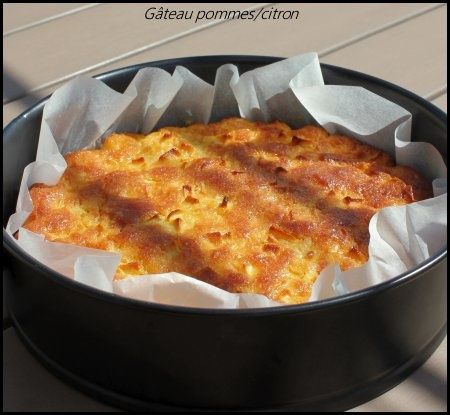 Gateau Aux Pommes Et Citron