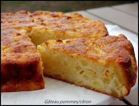 Gateau Aux Pommes Et Citron