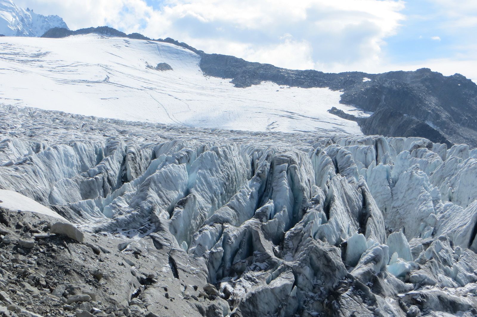 ....et glacier blanc