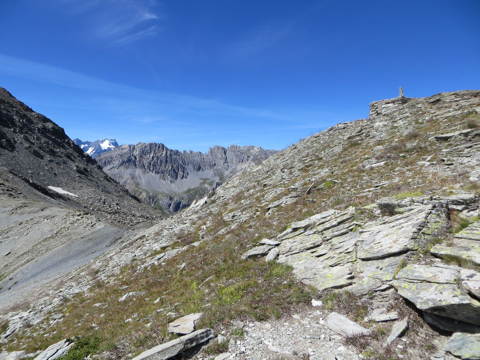 Passage de la Pissine (2689m) - Massif de la Meije 