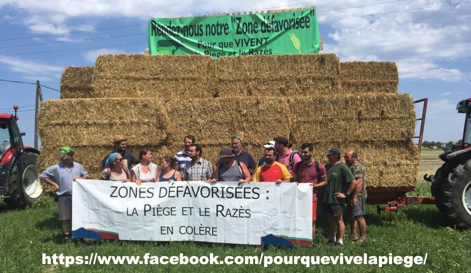 Le Parti de la Nation Occitane solidaire des agriculteurs de La Piège et du Razès