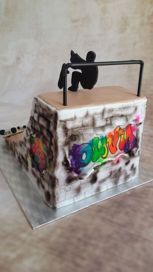 Gateau Skate Board Rampe De Skate cook Gateau Skate Board Rampe De Skate cook