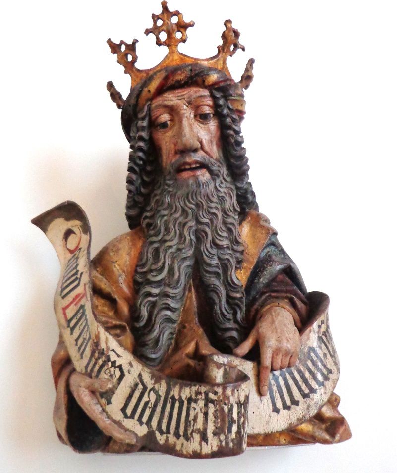 Le roi David - Ulm, 15e siècle