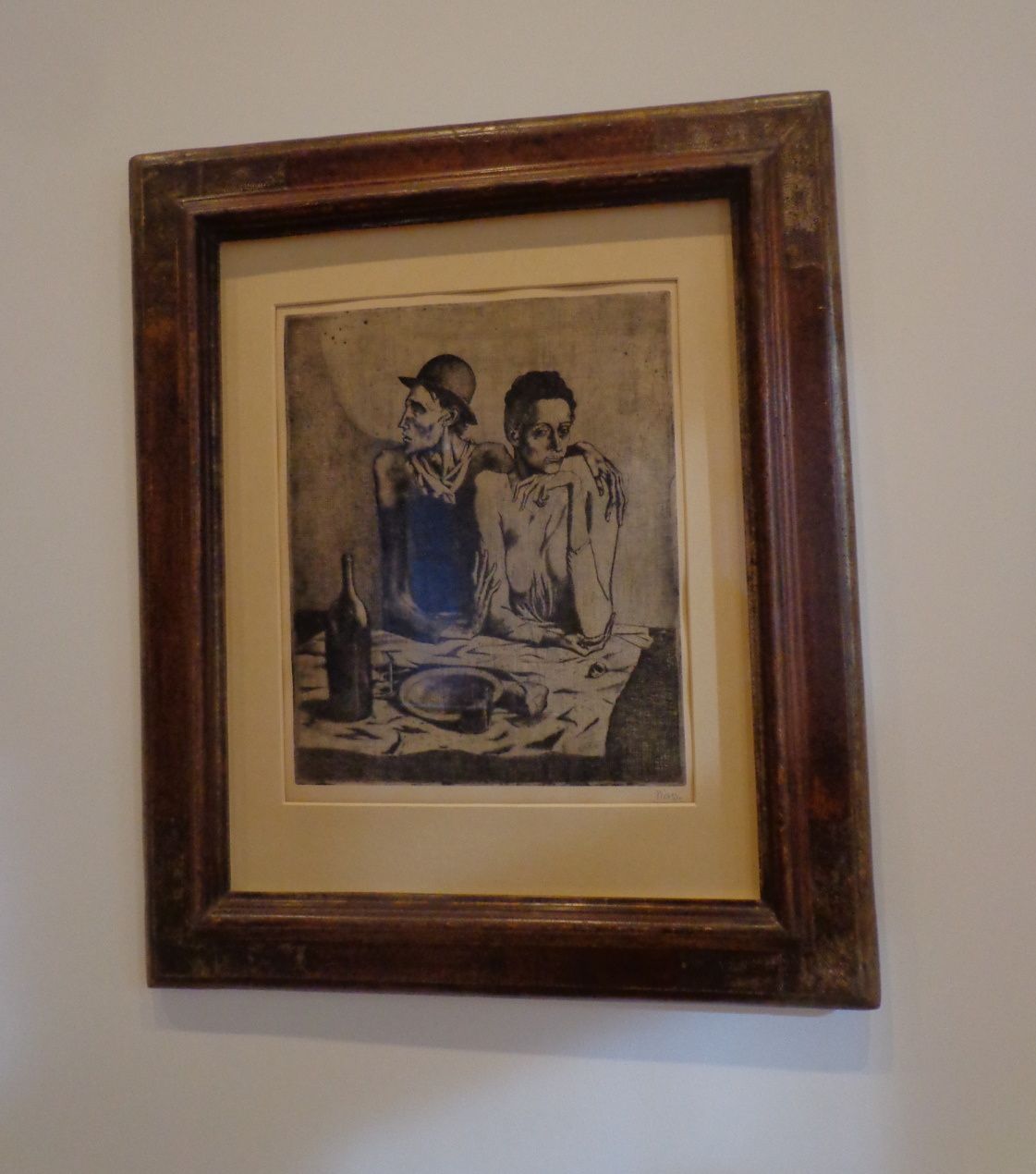 Le repas frugal - Pablo Picasso, 1904