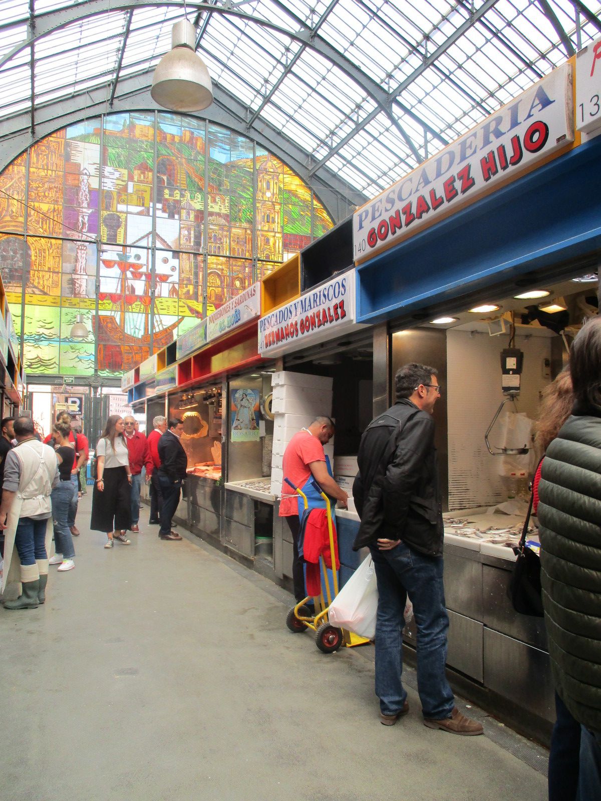 Màlaga - Le marché couvert Atarazanas