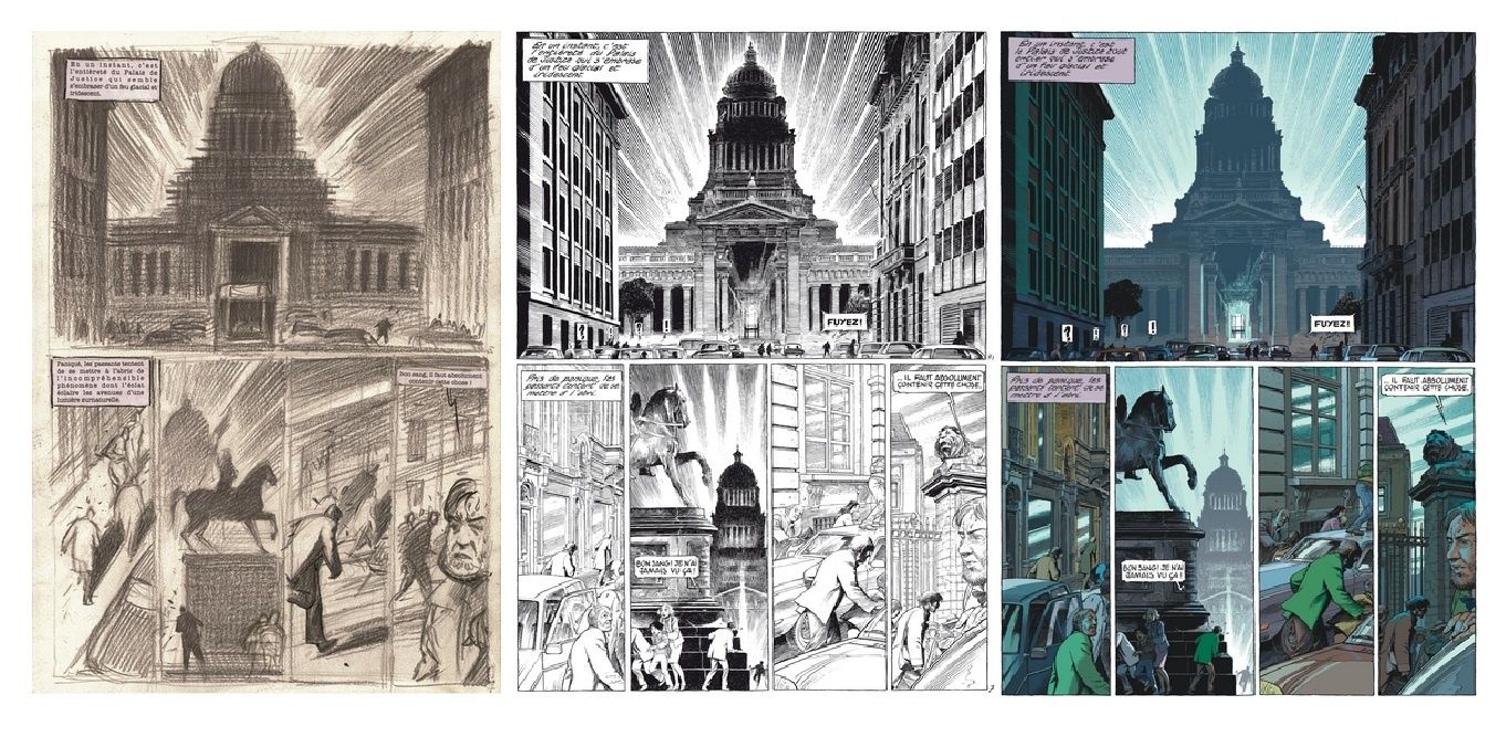 Rencontres avec l'équipe du Dernier Pharaon, une aventure de Blake et Mortimer