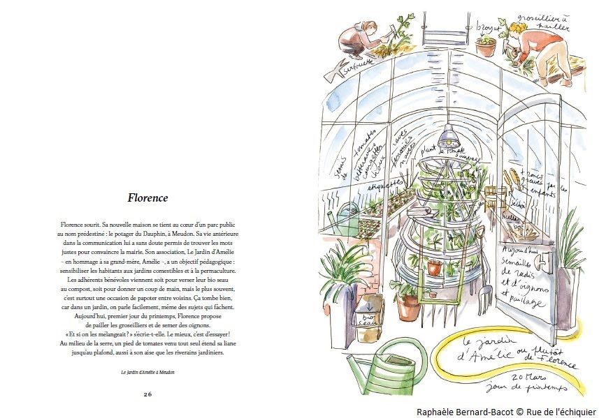 Lecture : Jardiniers des villes de Raphaèle Bernard-Bacot